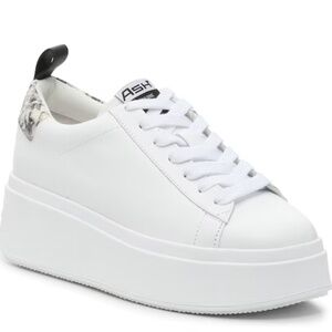 ASH Moon Platform Leather Sneakers